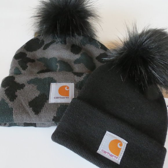 Carhartt Beanie Handmade in USA Pom Set main image 4
